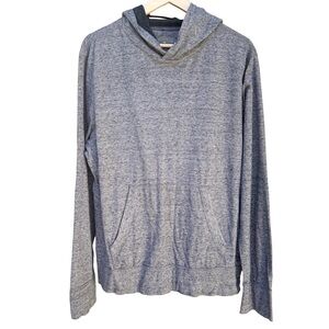 American Eagle Outfitters Heather Gray Hoodie Front Pocket Men's Large Cotton